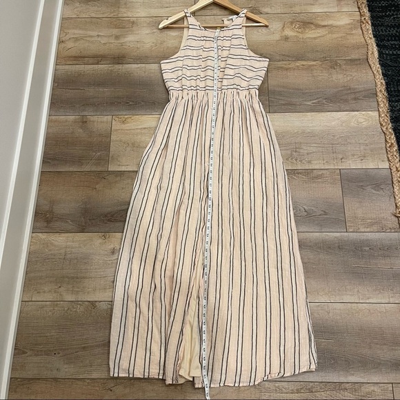 Lauren Conrad Sleeveless Multi Stripe Maxi Dress Size Small - Picture 8 of 9